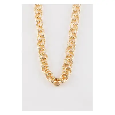 DEFACTO Women's Thick Chain Gold Necklace