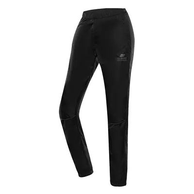 Men's quick-drying trousers with dwr treatment ALPINE PRO SAMUL black