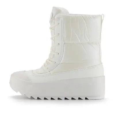 Women's winter shoes with insulated lining ALPINE PRO ODARA white