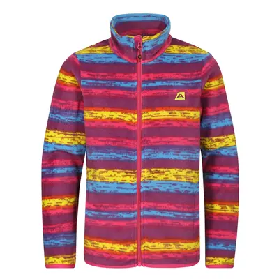 Children's fleece sweatshirt ALPINE PRO SIUSO neon knockout pink variant pa