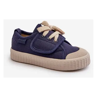 Children's sneakers HI-POLY SYSTEM BIG STAR Navy blue