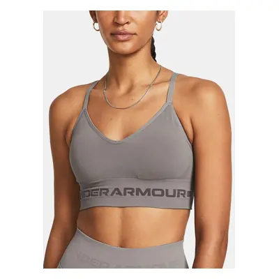 Under Armour UA Seamless Low Long Bra - gray