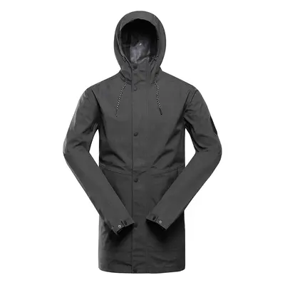 Men's waterproof coat with ptx membrane ALPINE PRO PERFET black