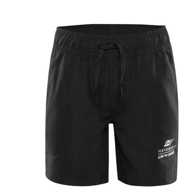 Children's quick-drying shorts ALPINE PRO QUILO black