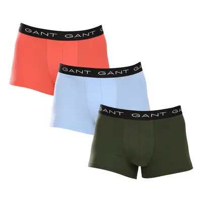 3PACK men's boxers Gant multicolored