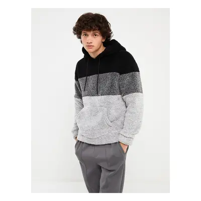 LC Waikiki Men's Long Sleeve Plush Hoodie