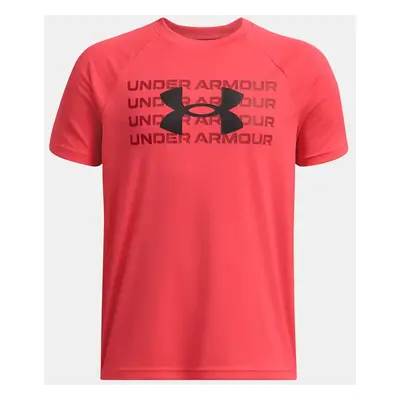 Boys' T-shirt Under Armour B TECH WM LOGO SS