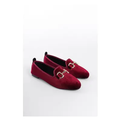 Capone Outfitters Velvet Women's Ballerinas