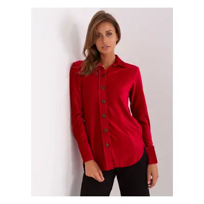 Shirt-LK-KS-508321.30P-burgundy