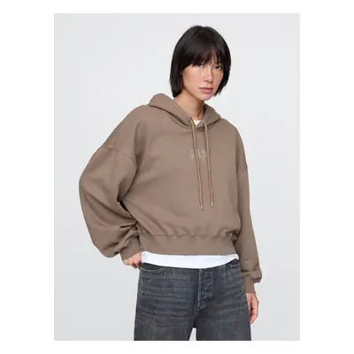 GAP Crop sweatshirt with logo - Women's