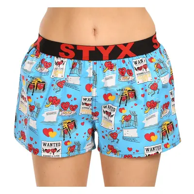 Women's Boxer Shorts Styx Art Sports Rubber Valentine's Day Couples