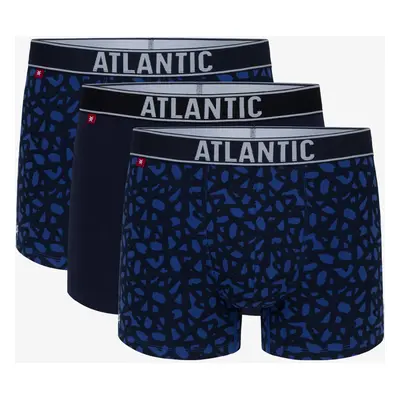 Boxer shorts Atlantic 3MH-173 A'3 S-2XL blue-navy