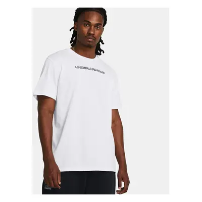 Men's T-shirt Under Armour HW Logo Overlay Emb SS