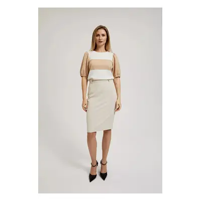 Women's beige skirt