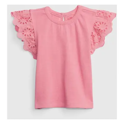 GAP Kids T-shirt with ruffles - Girls