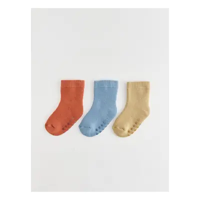 LC Waikiki Lcw Basic Baby Boy Socks 3-Pack