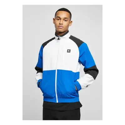 Starter Color Block Retro Jacket White/Cobalt Blue/Black