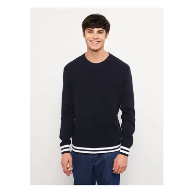 LC Waikiki Crew Neck Long Sleeve Men's Knitwear Sweater