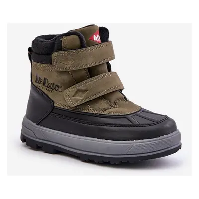 Insulated Boys' Snow Boots Lee Cooper Green