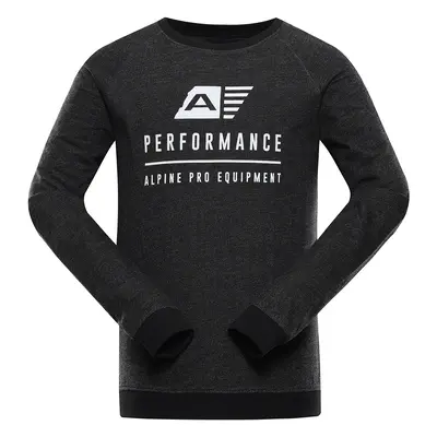 Men's cotton sweatshirt ALPINE PRO TERR black