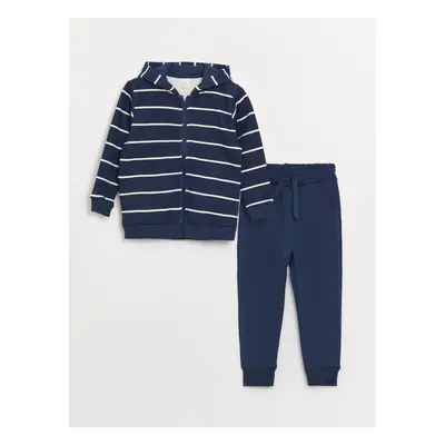 LC Waikiki Hooded Long Sleeve Baby Boy Suit