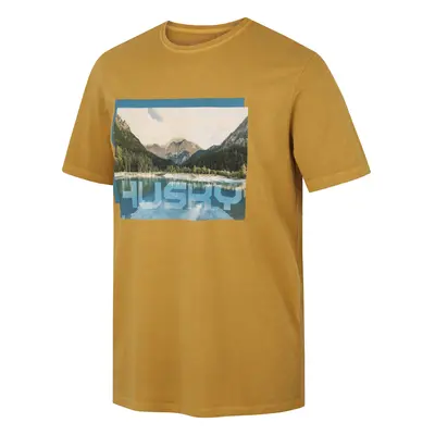 Men's cotton T-shirt HUSKY Tee Lake mustard