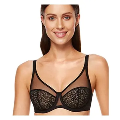 Gorteks Gabi lace soft bra black