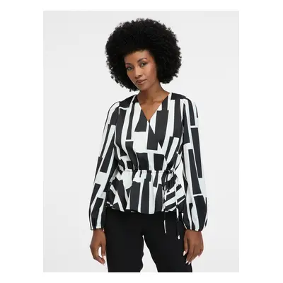 Black women's patterned blouse ORSAY - Women