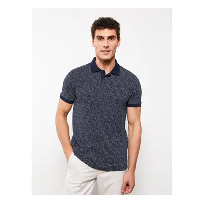 LC Waikiki Polo Neck Short Sleeve Patterned Pique Men's T-Shirt