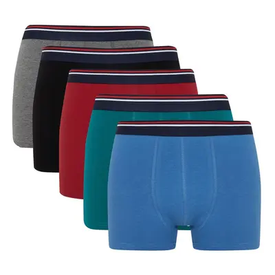 DEFACTO Regular Fit 5-Piece Boxer