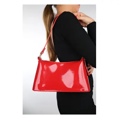 LuviShoes JOSELA Red Patent Leather Women's Handbag