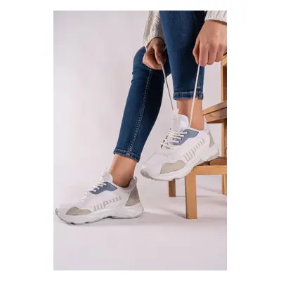 Riccon Women's White Sneakers