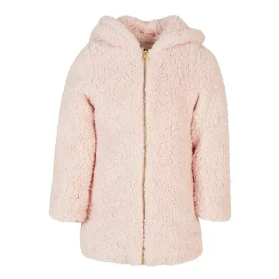 Girls' Sherpa jacket pink