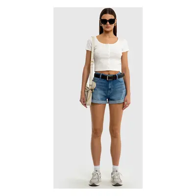 Big Star Woman's Shorts Denim-294