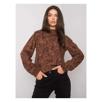 Blouse-D73771M11052A-brown