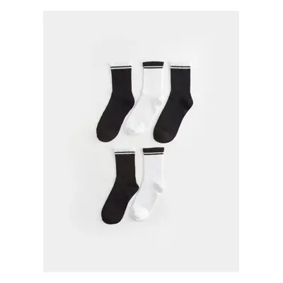 LC Waikiki 5-Piece Boys' Crew Neck Socks