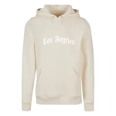 Men's hoodie Los Angeles Wording cream