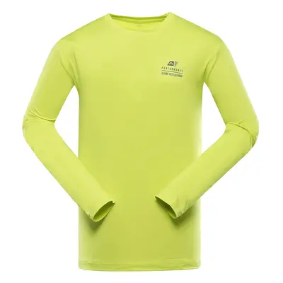 Men's quick-drying ALPINE PRO LOUS evening primrose T-shirt