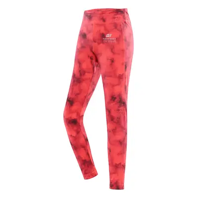 Children's quick-drying leggings ALPINE PRO MARDO diva pink variant pc