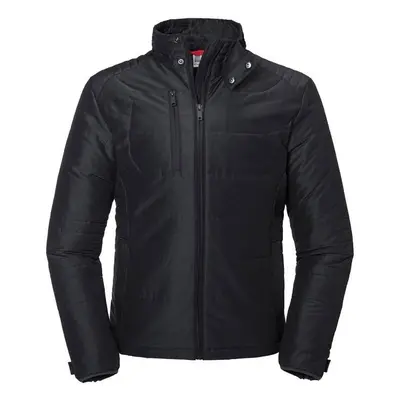 Men's Black Cross Jacket Russell