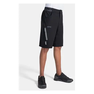 Men's cycling shorts Kilpi TRACKEE Black