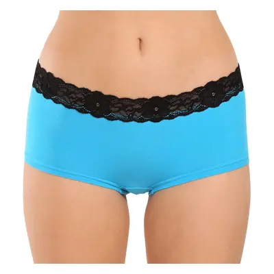 Women's panties Styx with leg light blue