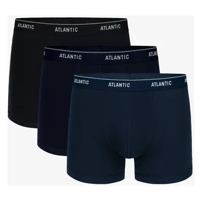 Boxer shorts Atlantic 3MH-179 A'3 S-2XL blue-navy-cobalt