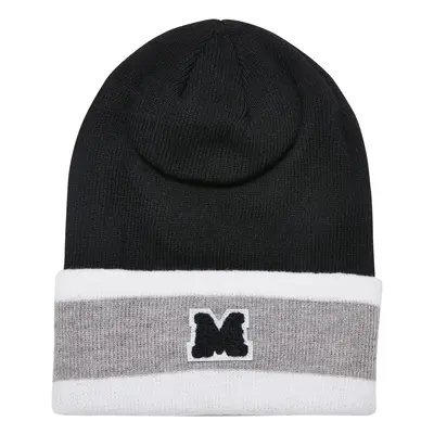 College Team Beanie black/heathergrey/white