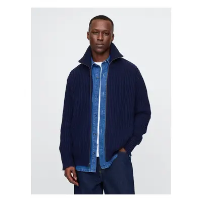 GAP Ribbed zip-up cardigan - Men's