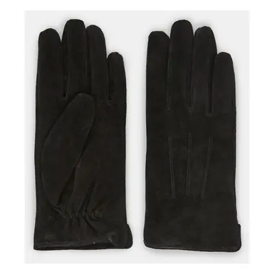 Black Suede Gloves Pieces Nellie