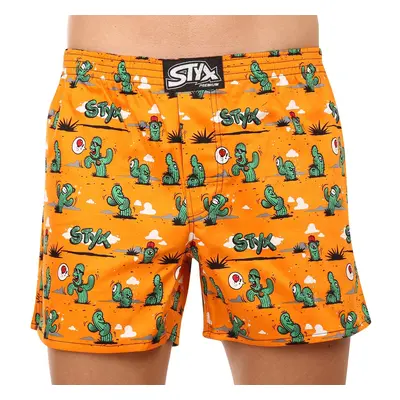 Men's briefs Styx premium art classic rubber cacti