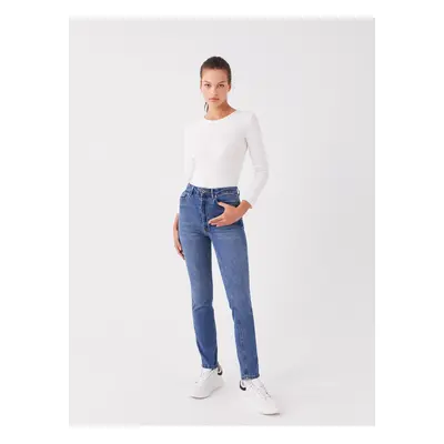 LC Waikiki High Waist Straight Fit Women's Jean Pants