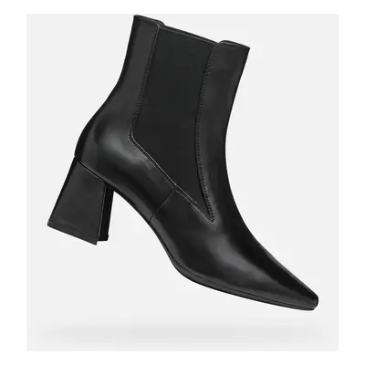 Black women's ankle boots Geox Giselda - Women's