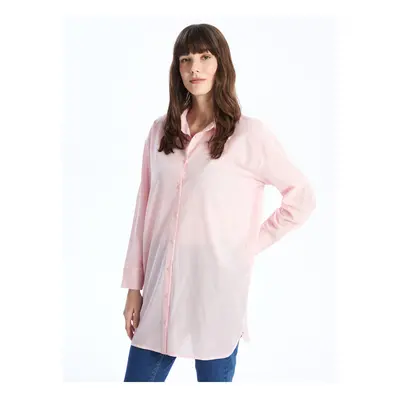 LC Waikiki Plain Long Sleeve Oversize Women's Shirt Tunic